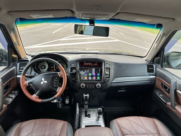 2012 Mitsubishi Pajero IV Рестайлинг 1, чёрный - вид 8