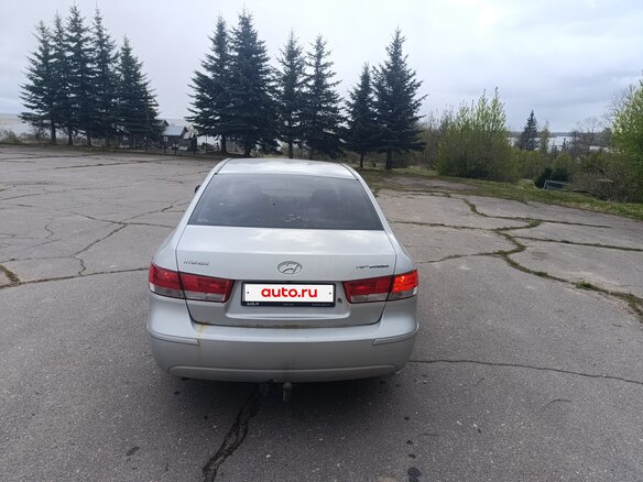 2008 Hyundai Sonata V (NF), серебристый, 430000 рублей - вид 3