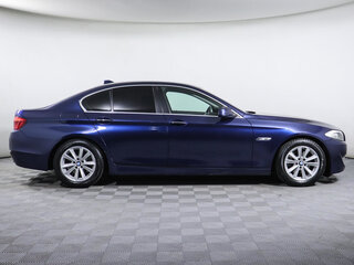 2013 BMW 5 серии 520i VI (F10/F11/F07) Рестайлинг, синий, 1900000 рублей, вид 4