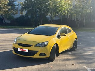 2014 Opel Astra GTC J Рестайлинг, жёлтый, 950000 рублей, вид 1
