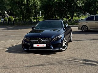 2016 Mercedes-Benz C-Класс 180 IV (W205), синий, 2150000 рублей, вид 3