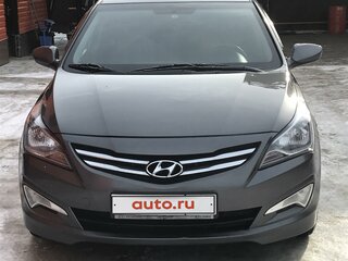 2016 Hyundai Solaris I Рестайлинг, серый, 650000 рублей, вид 2