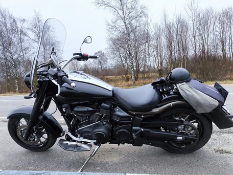 2006 Yamaha XV 1900, чёрный, 700000 рублей, вид 5