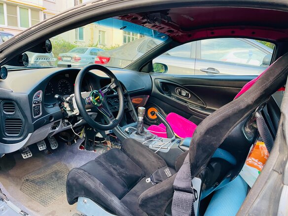 1998 Mitsubishi Eclipse II, серебристый, 666000 рублей - вид 16
