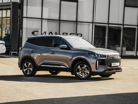 2025 Chery Tiggo 4 I Рестайлинг 2, серый, 2147310 рублей - вид 4