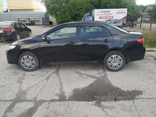 2010 Toyota Corolla X (E140, E150) Рестайлинг, чёрный, 1200000 рублей, вид 2