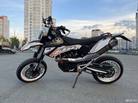 2008 KTM 690 SMC, чёрный, 470000 рублей, вид 5