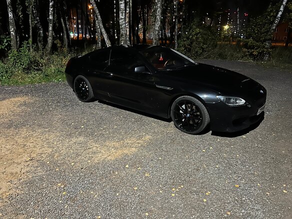 2012 BMW 6 серии 640d xDrive III (F06/F13/F12), чёрный - вид 1