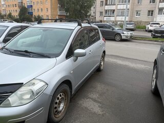 2008 Nissan Tiida I, серебристый, 450000 рублей, вид 3