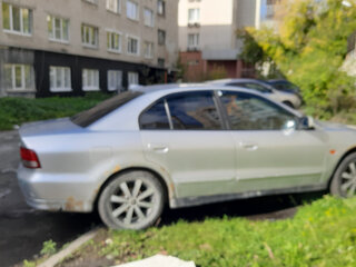 2001 Mitsubishi Galant VIII Рестайлинг, серый, 280000 рублей, вид 5
