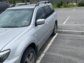 2002 Mitsubishi Outlander I, серебристый, 650000 рублей, вид 4