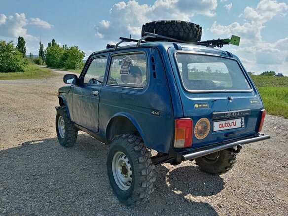 2011 Lada (ВАЗ) 2121 (4x4) I Рестайлинг, синий, 520000 рублей - вид 11
