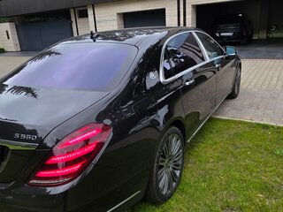 2017 Mercedes-Benz Maybach S-Класс 560 I (X222) Рестайлинг, чёрный, 5500000 рублей, вид 4