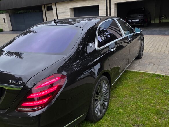 2017 Mercedes-Benz Maybach S-Класс 560 I (X222) Рестайлинг, чёрный, 5500000 рублей - вид 3