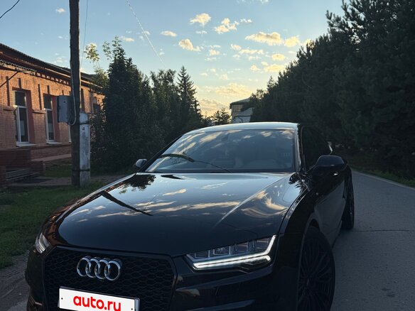 2014 Audi A7 I (4G) Рестайлинг, чёрный, 2575000 рублей - вид 5