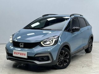 2022 Honda Fit Crosstar IV, синий, 1300000 рублей, вид 1