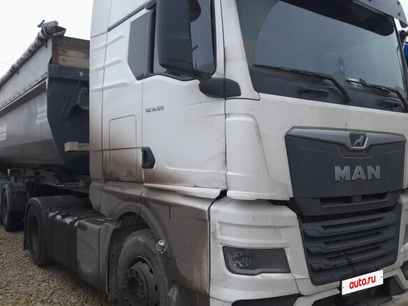 2023 MAN TGX, белый - вид 2