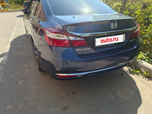 2016 Honda Accord IX, синий, 2350000 рублей - вид 1
