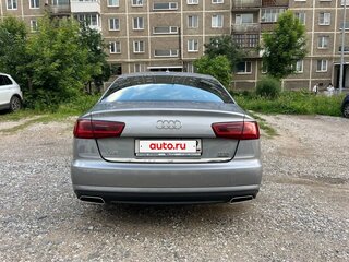 2016 Audi A6 IV (C7) Рестайлинг, серый, 2200000 рублей, вид 4