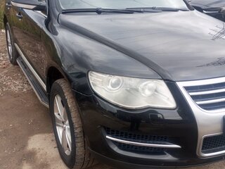 2008 Volkswagen Touareg I Рестайлинг, чёрный, 850000 рублей, вид 4