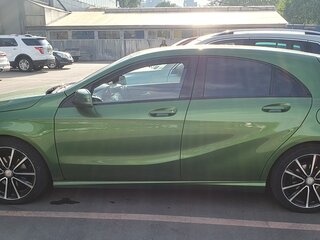 2015 Mercedes-Benz A-Класс 180 III (W176) Рестайлинг, зелёный, 1750000 рублей, вид 4