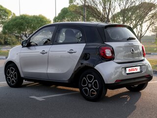 2017 Smart Forfour II, серебристый, 1550000 рублей, вид 4