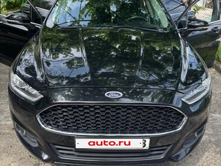 2016 Ford Fusion (North America) II, чёрный, 1100000 рублей, вид 1