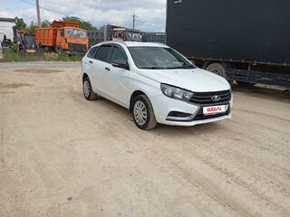 2021 Lada (ВАЗ) Vesta SW I, белый, 1100000 рублей, вид 2