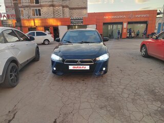 2008 Mitsubishi Lancer X, чёрный, 740000 рублей, вид 3