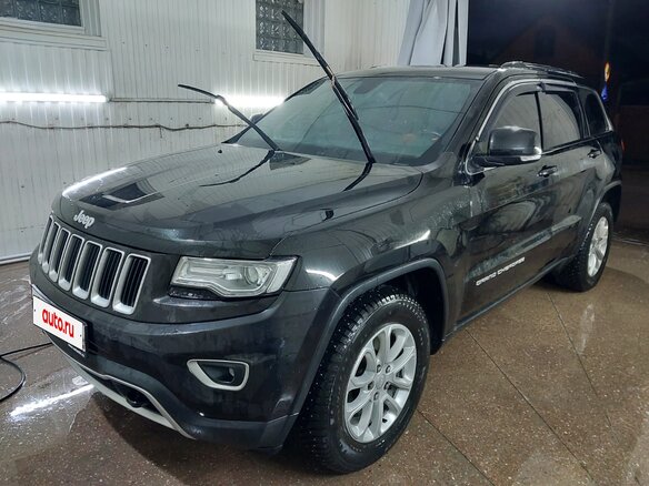2013 Jeep Grand Cherokee IV (WK2) Рестайлинг, чёрный - вид 2