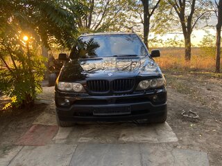 2005 BMW X5 3.0d I (E53) Рестайлинг, чёрный, 1200000 рублей, вид 2