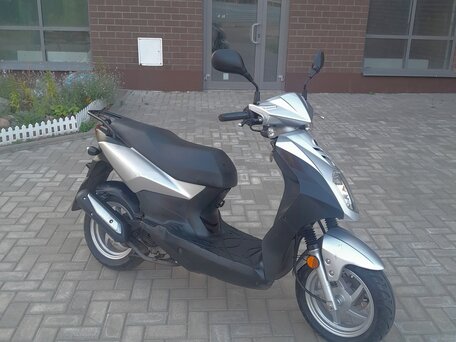 2011 Sym Orbit, серебристый, 46000 рублей, вид 1