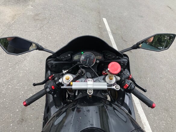 2008 Yamaha YZF-R6, чёрный, 850000 рублей - вид 14