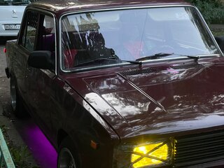 1996 Lada (ВАЗ) 2105, пурпурный, 250000 рублей, вид 2