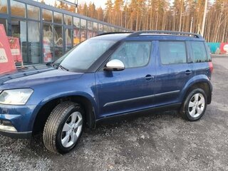 2017 Skoda Yeti I Рестайлинг, синий, 1370000 рублей, вид 3