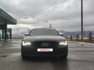 2011 Audi A8 Long III (D4), чёрный, 1800000 рублей, вид 1
