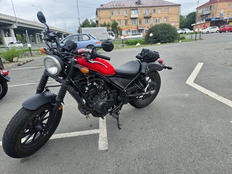 2017 Honda Rebel 500, красный, 550000 рублей, вид 1