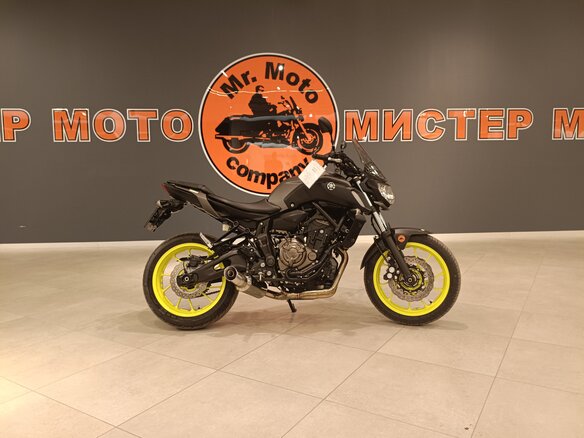 2018 Yamaha MT-07 (FZ-07), серебристый, 790000 рублей