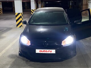 2009 Volkswagen Golf VI, чёрный, 400000 рублей, вид 3