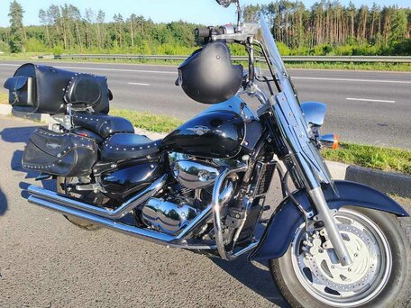 2008 Suzuki Boulevard C90, чёрный, 548784 рублей, вид 1
