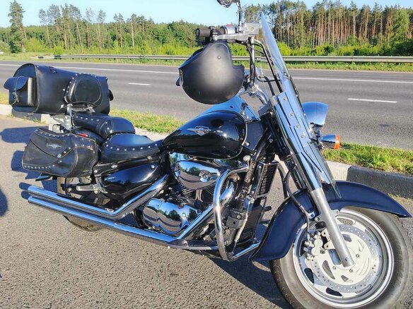 2008 Suzuki Boulevard C90, чёрный, 551882 рублей