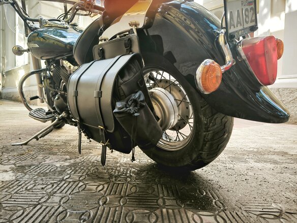 2004 Yamaha XVS400 Drag Star, чёрный, 450000 рублей - вид 7