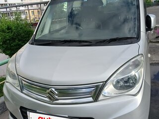2014 Suzuki Solio II Рестайлинг, серебристый, 670000 рублей, вид 1