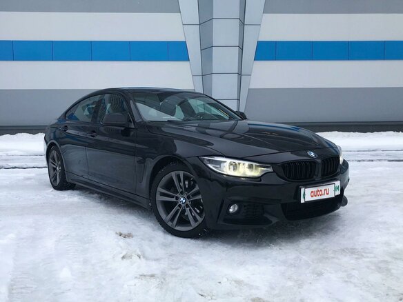 2017 BMW 4 серии 430i F32/F33/F36 Рестайлинг, чёрный - вид 1