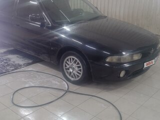 1994 Mitsubishi Galant VII, чёрный, 155000 рублей, вид 3