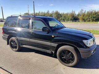 2007 Toyota Land Cruiser 100 Series Рестайлинг 2, чёрный, 2500000 рублей, вид 2