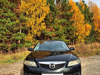 2006 Mazda 6 I (GG) Рестайлинг, чёрный, 480000 рублей, вид 2