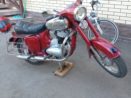 1966 Jawa 250, красный, 350000 рублей, вид 2