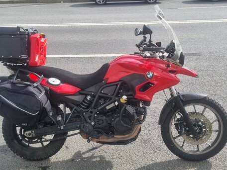 2014 BMW F 700 GS, красный, 650000 рублей, вид 1