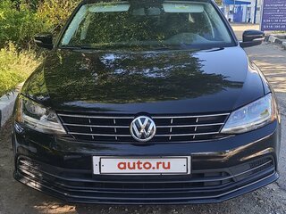 2017 Volkswagen Jetta VI Рестайлинг, чёрный, 1690000 рублей, вид 1